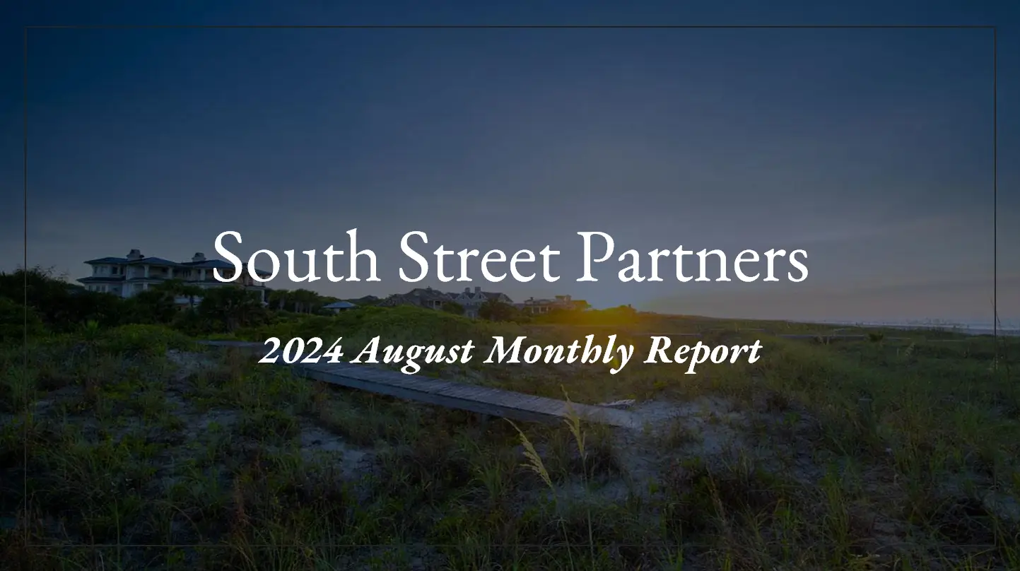 August 2024 monthly performance report cover